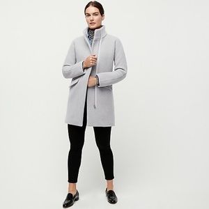 J. Crew Cocoon Coat in Gray